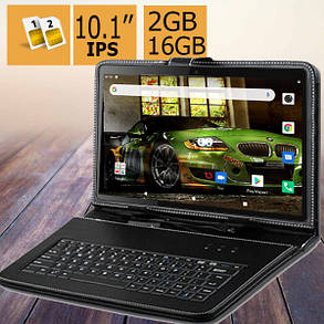 Уцінка! Планшет-телефон  Hoozo MT116 2/16 IPS 3G 2 SIM  + Чохол-клавіатура, фото 1
