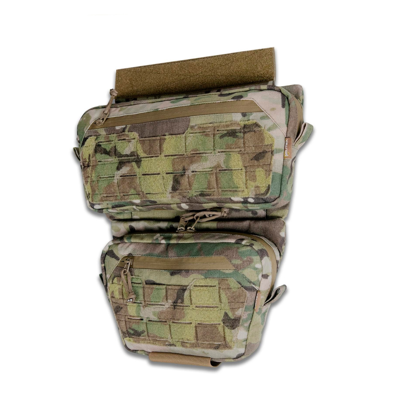 Комплект захисту живота та паху Militex L | Multicam | Cordura 1000D з NIR | Модулі до плитоноски з відсіками під балістику, фото 1