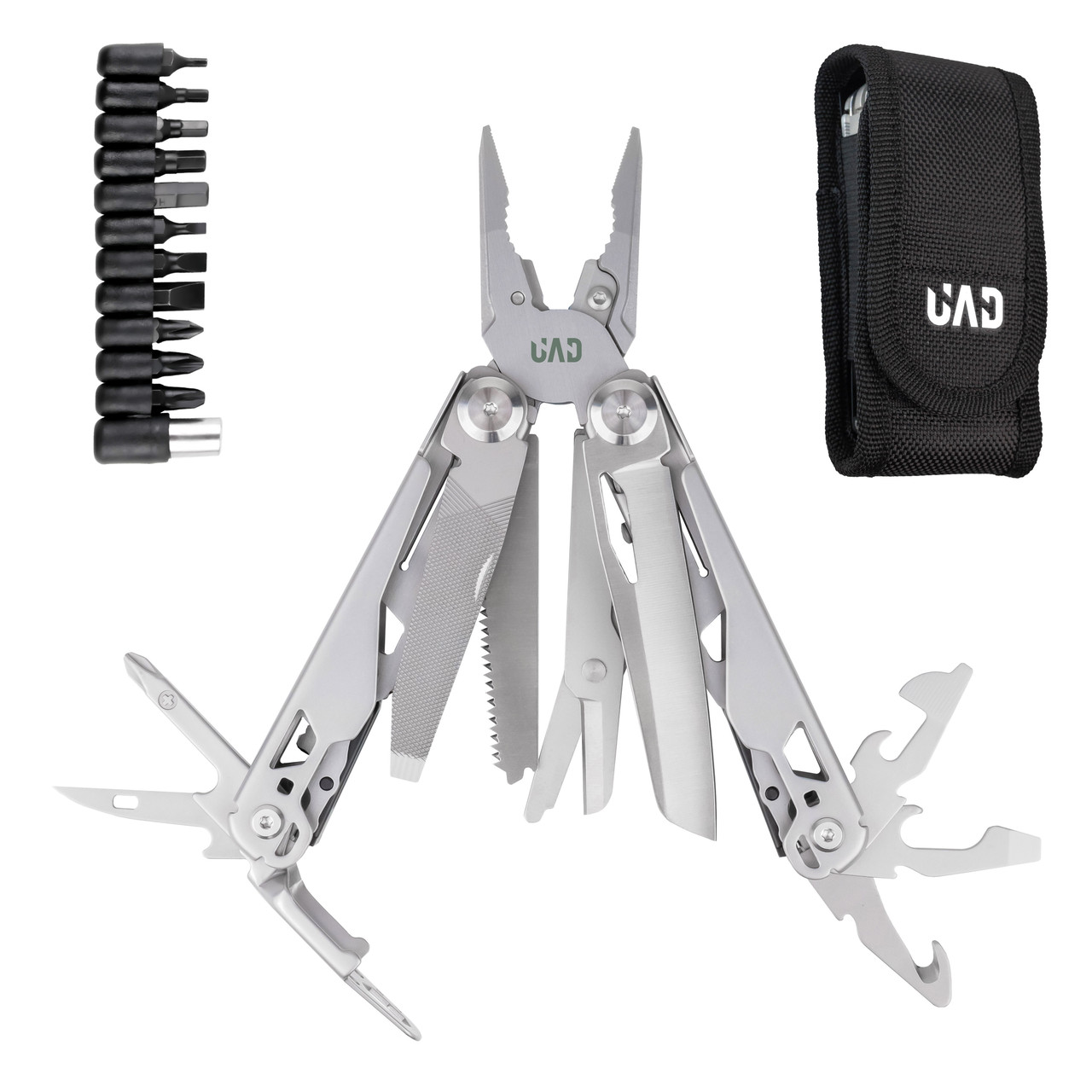 Мультитул професійний UAD IronHand Ver 2.0 17 інструментів 420/440 Сталь, фото 1