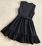 Шкільна сукня - сарафан для дівчинки 7 - 12 років, фото 2