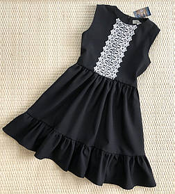 Шкільна сукня - сарафан для дівчинки 7 - 12 років