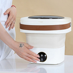 Пральна машинка складана 6л (29,5x29,5x29см) TS-8806 / Портативна міні-пральна машина