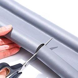 Вологозахисна стрічка ущільнювача з обмежувачем 92 см, LY-315, Сірий / Ущільнювач для дверей