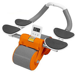 Ролик для преса з таймером GT-50 / Автоматичний тренажер колесо / Тренажер для преса