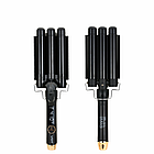 Плойка потрійна для волосся 125Вт, від мережі, V-591 / Щипці для локонів / Плойка хвиля / Щипці для завивки, фото 3