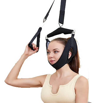 Пристрій для витягування шиї / Шийний гамак від болю в шиї / Шийний ремінь / Тренажер для шиї