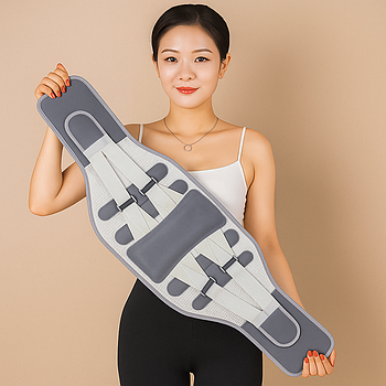 Бандажний пояс для підтримки спини та поясниці, Розмір M, GT-244 / Корсет для спини з регулюванням розміру