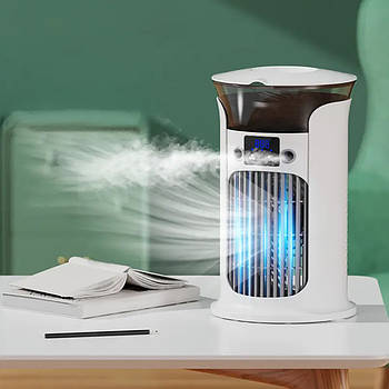 Міні кондиціонер зі зволожувачем повітря, Spray air cooler / Вентилятор настільний / Портативний кондиціонер