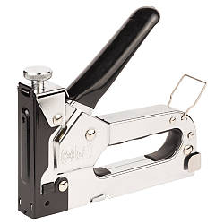 Будівельний степлер GUN POWERFUL ART-0571 - Потужний інструмент для будівництва та ремонту / Портативний степлер на скоби /