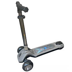 Дитячий самокат з підсвічуванням до 50 кг / Триколісний самокат з колесами, що світяться / Самокат для дітей