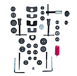 Набір для обслуговування гальмівних циліндрів 41 ШТ AL-FA (ALBPR41P), фото 2