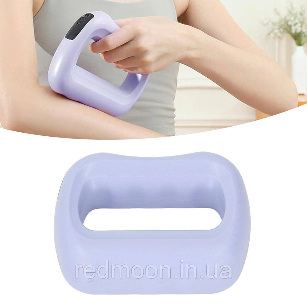 Масажер для тіла 2в1 Синій / Вібромасажер для тіла / Масажер фасціальних кілець / Електромасажер, фото 1