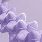 Качалка-масажер для тіла антицелюлітний, 48,6 см, Фіолетовий/Механічний масажер/масажер для тіла, фото 4