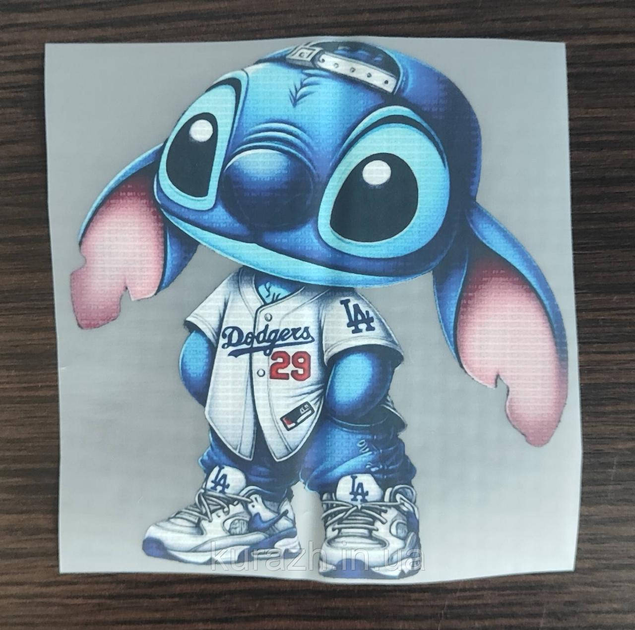 Термонаклейка  на одяг  "Стіч", фото 1