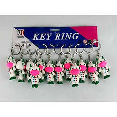 Брелок Бичок у костюмі пластик Ціна за уп 12шт 2-366