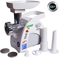 М'ясорубка потужна Zelmer ZMM9801B (2200Вт, 3.0 кг/хв +ковбаси)