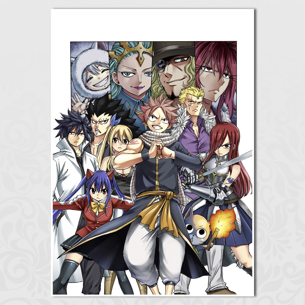 Плакат А3 Аніме Fairy Tail 031, фото 1