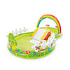 Дитячий надувний басейн 290×180×104см Intex Rainbow Ring Play Center / Дитячий ігровий басейн / Басейн, фото 5
