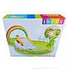 Дитячий надувний басейн 290×180×104см Intex Rainbow Ring Play Center / Дитячий ігровий басейн / Басейн, фото 9