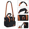 Термосумка для пікніка DF-02, Чорна / Сумка холодильник / Холодильник сумка / Туристична термосумка, фото 4
