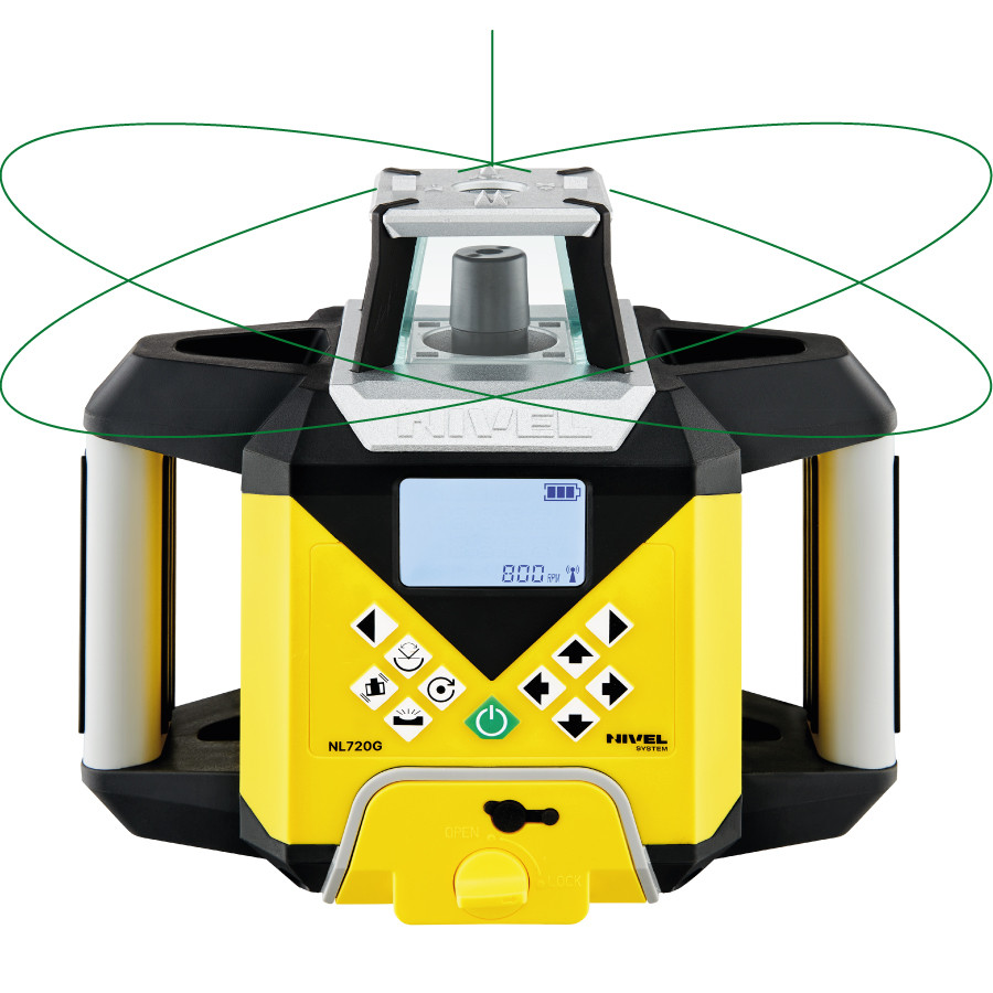 Лазерний нівелір Nivel System NL720G DIGITAL, фото 1