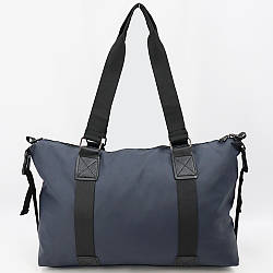 Сумка для тренировок (43х28х13 см) 7-100, Синяя / Сумка для путешествий / Сумка через плечо