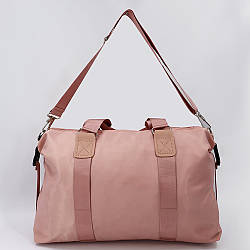 Сумка спортивна 46х30х15см, 0029-1, Рожева / Сумка для подорожей / Дорожня сумка / Сумка для спорту