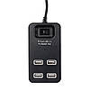 Розгалужувач USB на 4 порти, Чорний USB 2.0, P-1601 / Перехідник  / Хаб для ноутбука / Хаб концентратор / Хаб перехідник, фото 7