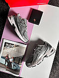 Срібні жіночі кросівки New Balance 740 Grey Silver / Демісезонні Нью Беланс 740 сітка, фото 9