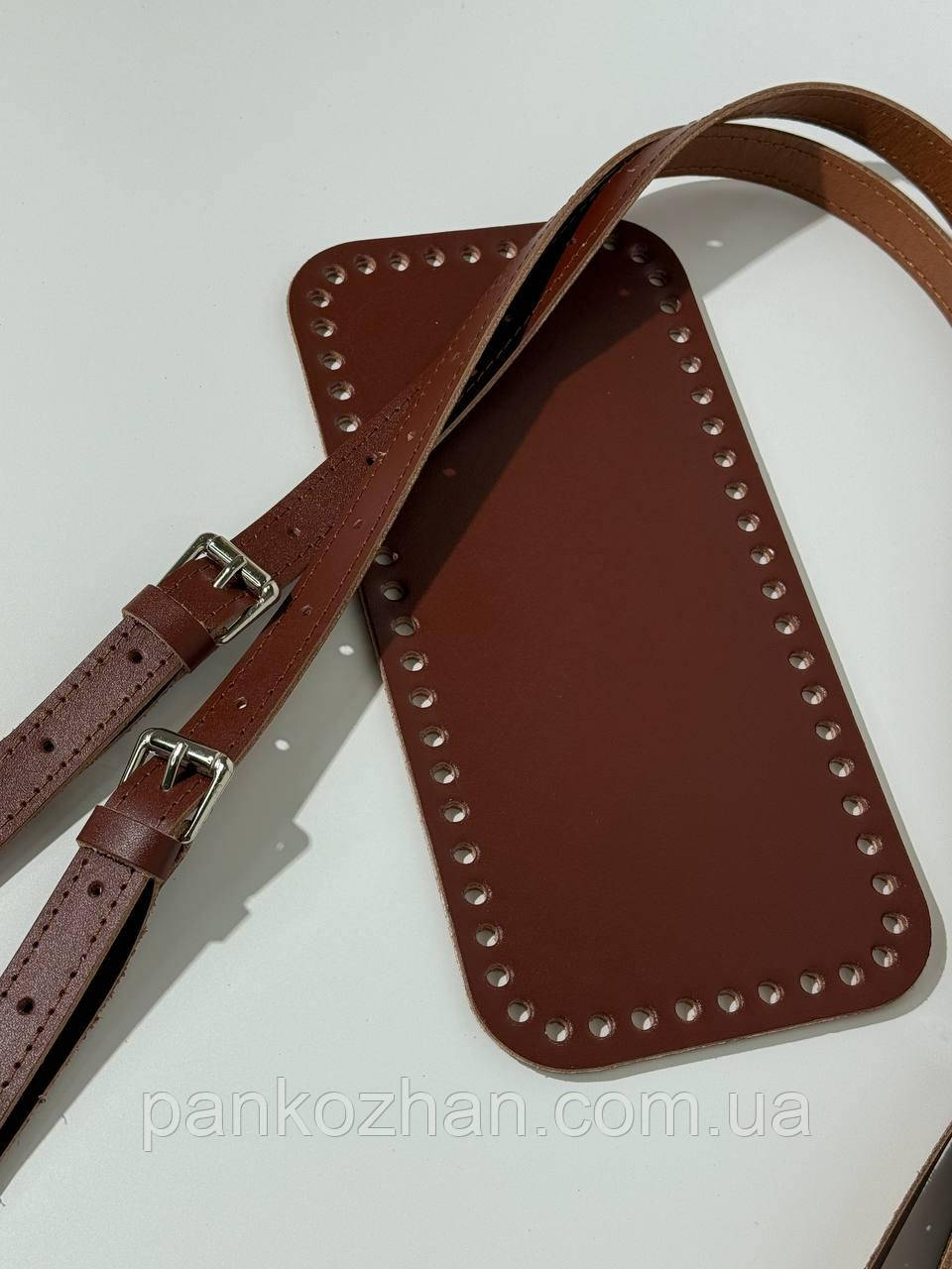 Набір фурнітури для сумки МК 9.0 колір коньяк, фото 1