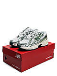 Срібні жіночі кросівки New Balance 740 White Silver Green / Демісезонні Нью Беланс 740 сітка, фото 5