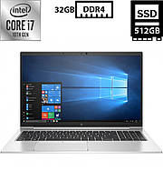 Ноутбук HP EliteBook 850 G7/15.6” IPS 1920x1080/Core i7-10610U 1.80GHz/32GB DDR4/SSD 512GB/Intel UHD Graphics Камера Б/В