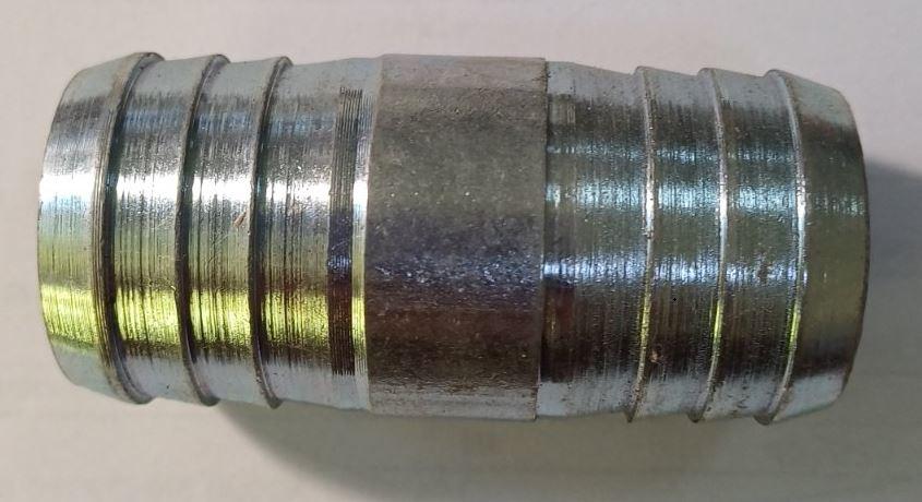 Штуцер ду 40 зовн. L-65 mm двохстороній сталевий оцинкований, фото 1