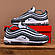 SALE Кросівки Nike Air Max 97 сірі з білим, фото 2
