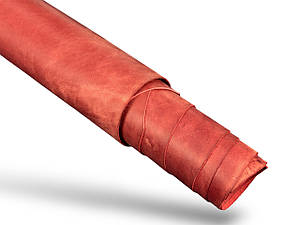 Шкіра натуральна Крейзі Хорс AN т.1,4-1,6 мм колір червоний