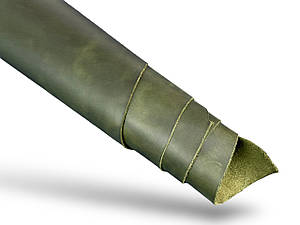 Шкіра натуральна Крейзі Хорс AN т. 1,4-1,6 мм колір хакі