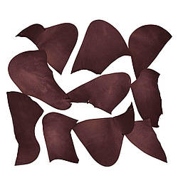 Шкіра натуральна Крейзі Хорс у шматках т.1,4-1,6 мм колір бордовий