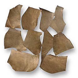 Шкіра натуральна Крейзі Хорс у шматках т.1,4-1,6 мм колір бежевий