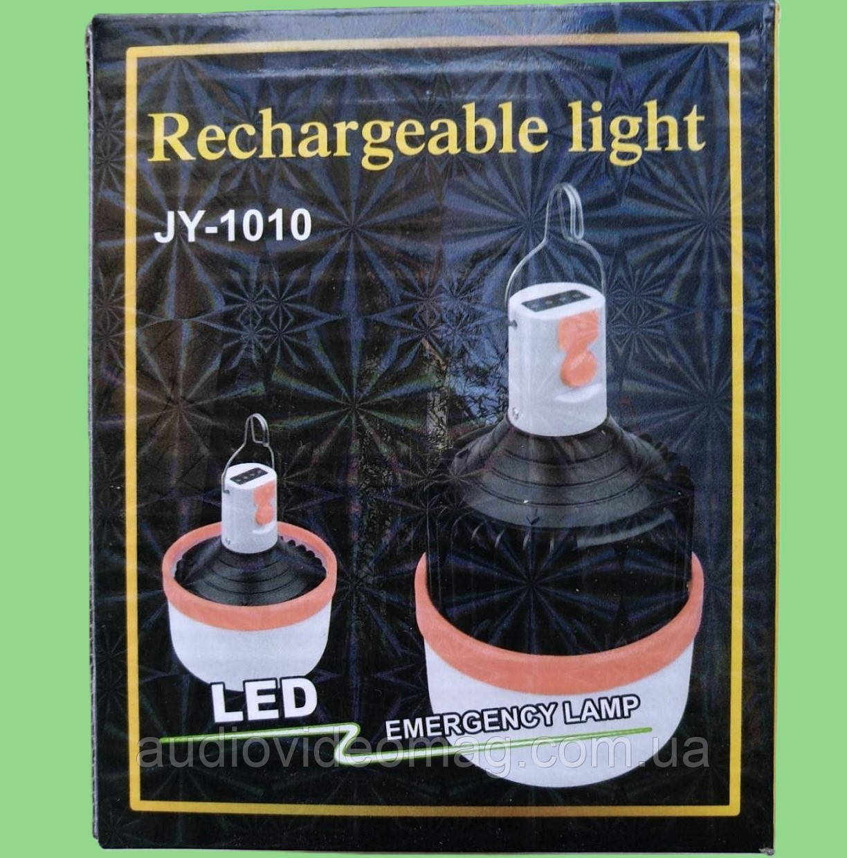 Акумуляторний кемпінговий світильник JY-1010 з підвісом, фото 1