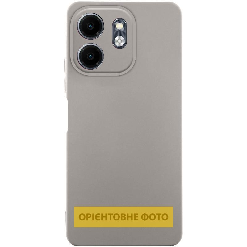 Чохол GETMAN Liquid Silk Full Camera для Xiaomi Poco X3 NFC / Poco X3 Pro | TPU + Мікрофібра Сірий / Lavender, фото 1
