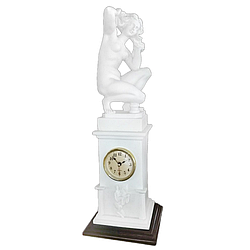 Фигура-статуэтка часы Афродита Maska, h-44 см, 14х14 см (395-1161)
