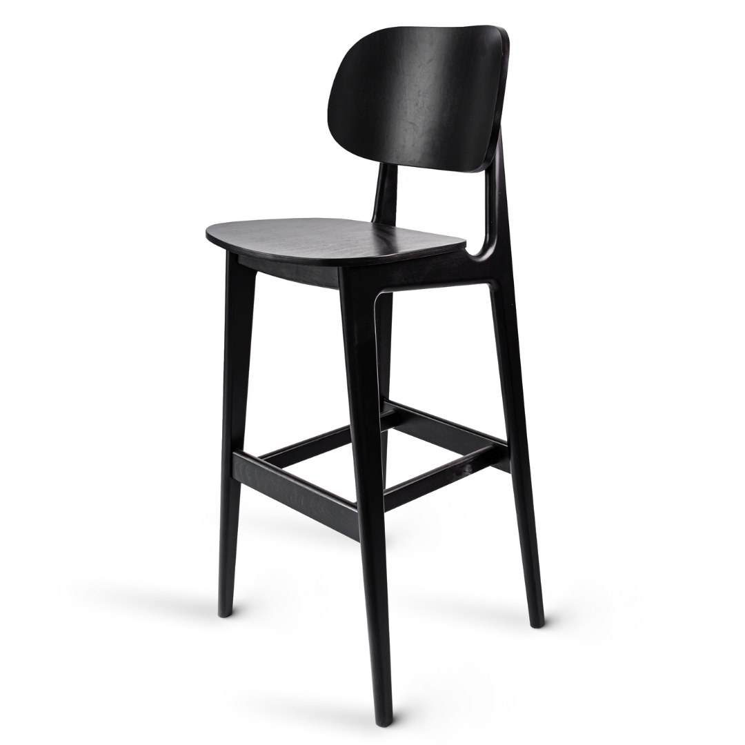 Кухонний стілець "Lula Bar" дерев'яний, бук, фото 1