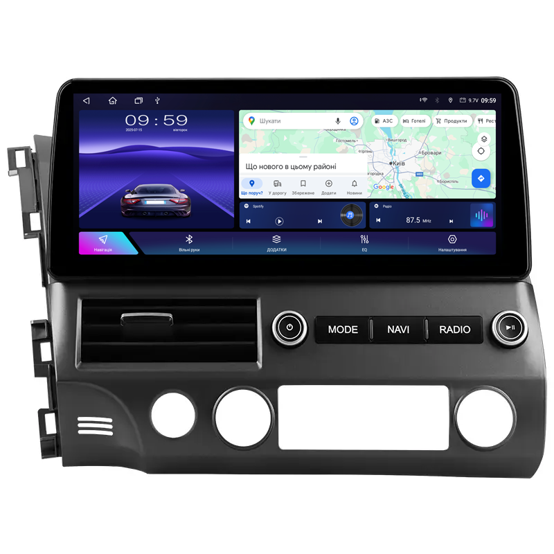 Штатна магнітола Mekede TS10 Honda Civic 8 (2005-2012), фото 1