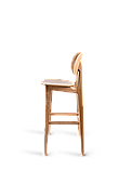 Кухонний стілець "Lula Bar" дерев'яний, бук, фото 5