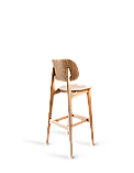 Кухонний стілець "Lula Bar" дерев'яний, бук, фото 6