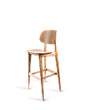 Кухонний стілець "Lula Bar" дерев'яний, бук, фото 7
