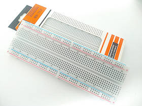 Макетна плата на 830 точок MB102 для Arduino