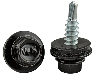 Саморіз покрівельний 48*19 RAL 9005 (250шт)