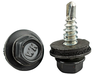 Саморіз покрівельний 48*19 RAL 7016 (250шт)