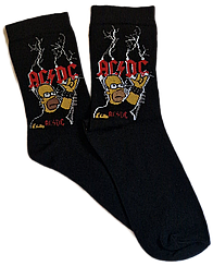 Носки   " AC DC"